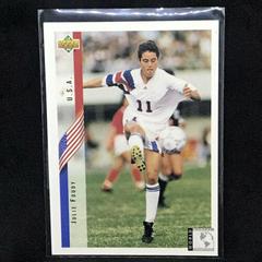 Julie Foudy Soccer Cards 1994 Upper Deck World Cup Soccer Prices