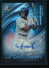 Wander Franco [Autograph] #PP-7 Baseball Cards 2019 Bowman Platinum Presence Prices