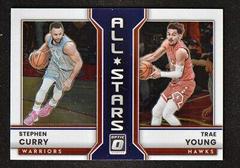 Stephen Curry, Trae Young #2 Basketball Cards 2022 Panini Donruss Optic All Stars Prices