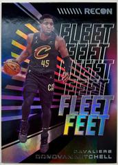 Donovan Mitchell #4 Basketball Cards 2022 Panini Recon Fleet Feet Prices
