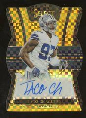 Taco Charlton [Die Cut Gold] Football Cards 2017 Panini Select Rookie Signatures Prizm Prices