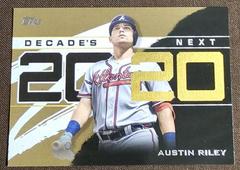 Austin Riley [Gold] #DN-2 Baseball Cards 2020 Topps Decade's Next Prices