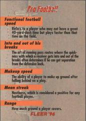 Checklist #199 Football Cards 1996 Fleer Prices