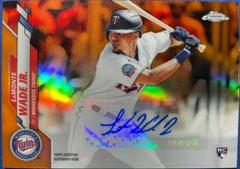 LaMonte Wade Jr. [Orange] #USA-LW Baseball Cards 2020 Topps Chrome Update Autographs Prices
