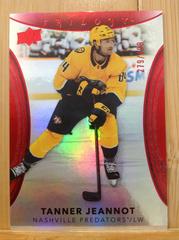 Tanner Jeannot [Red] #3 Hockey Cards 2022 Upper Deck Trilogy Prices