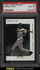 Derek Jeter #2 Baseball Cards 2001 Fleer Premium Prices