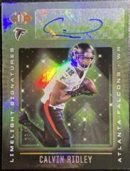 Calvin Ridley [Gold] Football Cards 2021 Panini Illusions Limelight Signatures Prices