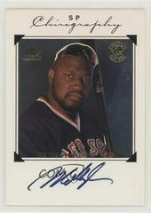 Mo Vaughn Baseball Cards 1998 SP Authentic Chirography Prices