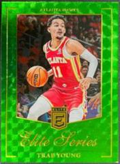 Trae Young [Neon Green] #5 Basketball Cards 2023 Donruss Elite Series Prices