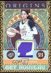 Jordin Canada [Gold] #AN-JCN Basketball Cards 2023 Panini Origins WNBA Art Nouveau Memorabilia Prices