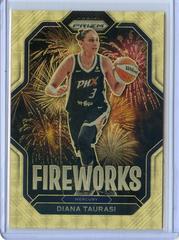 Diana Taurasi [Gold Vinyl] #8 Basketball Cards 2023 Panini Prizm WNBA Fireworks Prices