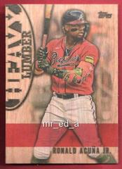 Ronald Acuna Jr. Baseball Cards 2024 Topps Heavy Lumber Prices
