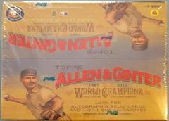 Retail Box Baseball Cards 2010 Topps Allen & Ginter Prices