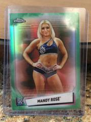 Mandy Rose [Orange Refractor] Wrestling Cards 2021 Topps Chrome WWE Image Variations Prices