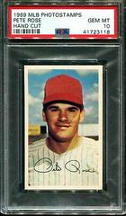 Pete Rose [Hand Cut] Baseball Cards 1969 MLB Photostamps Prices