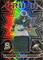 A.J. Brown #22 Football Cards 2023 Panini Spectra Crush Prices