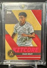 Caleb Wiley [Red] #KC-7 Soccer Cards 2023 Topps MLS Kitcore Prices