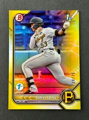 Dariel Lopez [Yellow Foil] #BPPF-56 Baseball Cards 2022 Bowman 1st Edition Prices