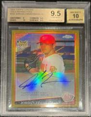 Jordan Zimmermann [Autograph Gold Refractor] #235 Baseball Cards 2009 Topps Chrome Prices