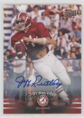 Jeff Rutledge [Autograph] Football Cards 2012 Upper Deck University of Alabama Prices