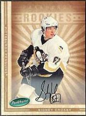Sidney Crosby [Facsimile Autograph] Hockey Cards 2005 Parkhurst Prices