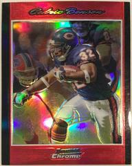 Cedric Benson [Red Refractor] #BC126 Football Cards 2007 Bowman Chrome Prices