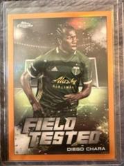 Diego Chara [Orange] #FT-4 Soccer Cards 2022 Topps Chrome MLS Field Tested Prices