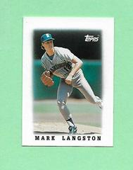 Mark Langston Baseball Cards 1988 Topps Mini League Leaders Prices