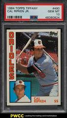 Cal Ripken Jr. #490 Baseball Cards 1984 Topps Tiffany Prices