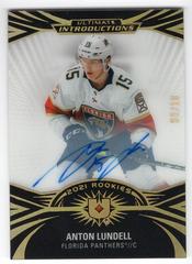 Anton Lundell #UI-9 Hockey Cards 2021 Ultimate Collection Introductions Autographs Prices