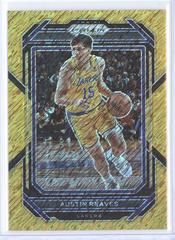 Austin Reaves [Gold Shimmer] #123 Basketball Cards 2022 Panini Prizm Prices