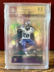 Adrian Peterson [Emerald] #39 Football Cards 2016 Panini Clear Vision Prices