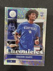 Shaedon Sharpe [Pulsar] #10 Basketball Cards 2022 Panini Chronicles Draft Picks Prices