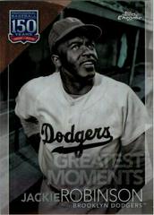 Jackie Robinson Baseball Cards 2019 Topps Chrome Update 150 Years of Professional Baseball Prices
