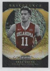 Trae Young [Gold Shimmer] Basketball Cards 2021 Panini Prizm Draft Picks Brilliance Prices
