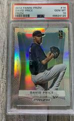 David Price [Prizm] #14 Baseball Cards 2012 Panini Prizm Prices
