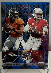 Russell Wilson, Kyler Murray [Blue] #CC-4 Football Cards 2023 Panini Mosaic Carbon Copy Prices