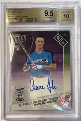 Aaron Judge [Autograph Purple] #346C Baseball Cards 2017 Topps Now Prices