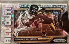 Diontae Johnson [No Huddle] #AO-14 Football Cards 2022 Panini Prizm All Out Prices