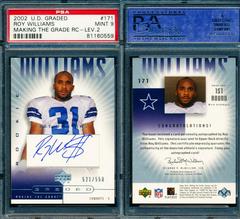 Roy Williams [Autograph] Football Cards 2002 Upper Deck Graded Prices