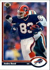 Andre Reed #43 Football Cards 1991 Upper Deck Prices