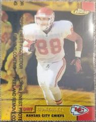 Tony Gonzalez [Gold Refractor w/ Coating] Football Cards 1999 Topps Finest Prices