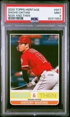 Shohei Ohtani Baseball Cards 2020 Topps Heritage Now & Then Prices
