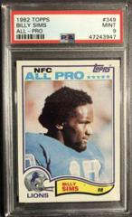 Billy Sims [All Pro] #349 Football Cards 1982 Topps Prices