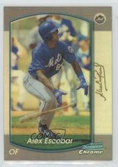 Alex Escobar [Refractor] #326 Baseball Cards 2000 Bowman Chrome Prices