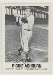 Richie Ashburn Baseball Cards 1977 TCMA Renata Galasso Prices
