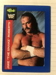 Jake Roberts #4 Wrestling Cards 1991 Classic WWF Prices