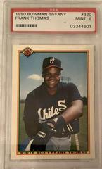 Frank Thomas #320 Baseball Cards 1990 Bowman Tiffany Prices
