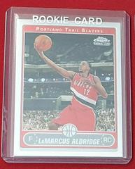 LaMarcus Aldridge Basketball Cards 2006 Topps Chrome Prices