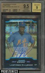 Lastings Milledge [Xfractor Autograph] Baseball Cards 2004 Bowman Chrome Prices